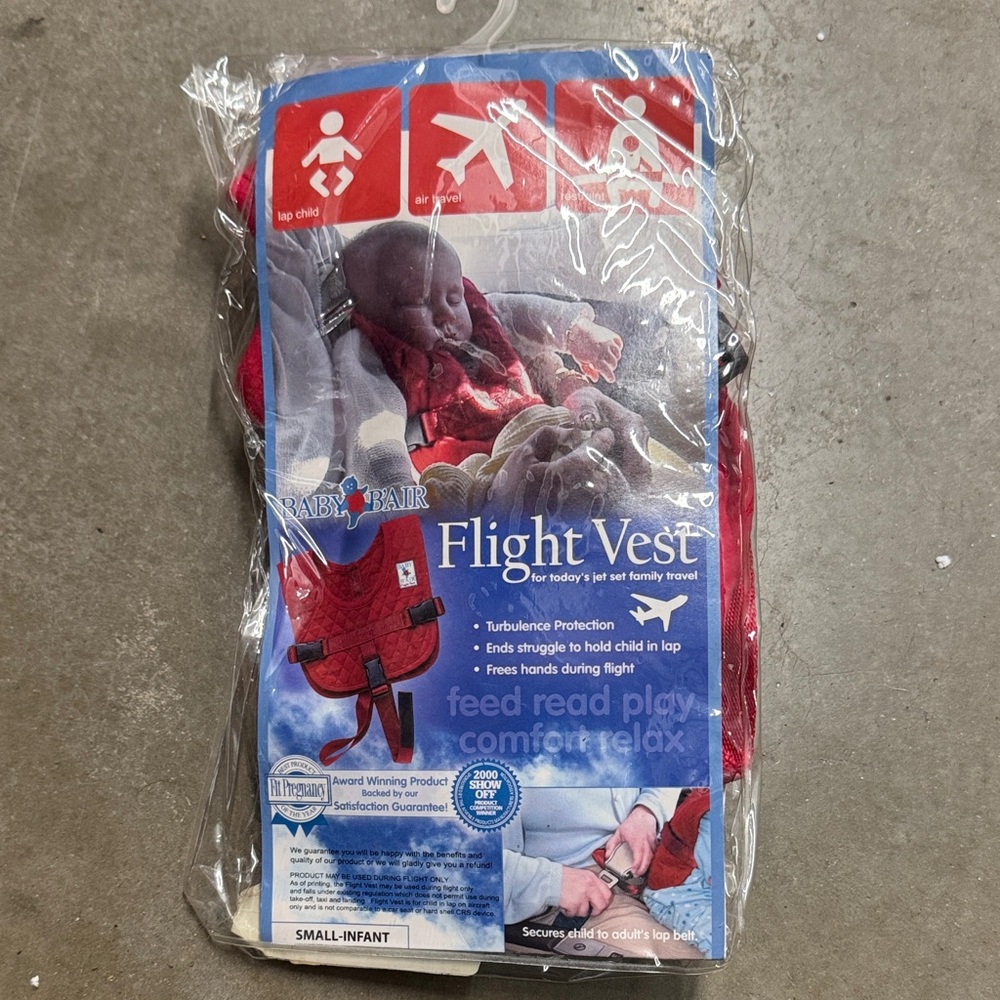 Baby B'Air Red Flight Vest